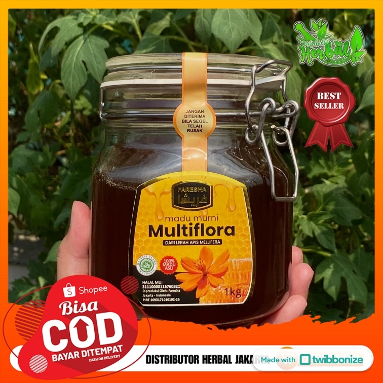 

Madu Murni Asli Faresha Multiflora 1KG 1 KG Original 100%