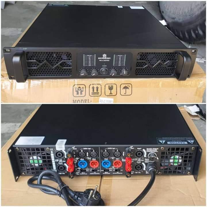 POWER AMPLIFIER SOUNDQUEEN PM - 41200 4CH 4X1200 WATT Power sound queen pm-41200 pro