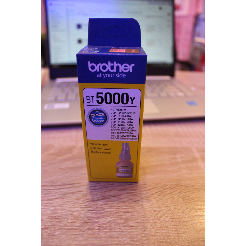 Tinta BROTHER BT5000 YELLOW DCP-T220/DCP-T310/DCP-T426W/DCP-T510W/DCP-T710W