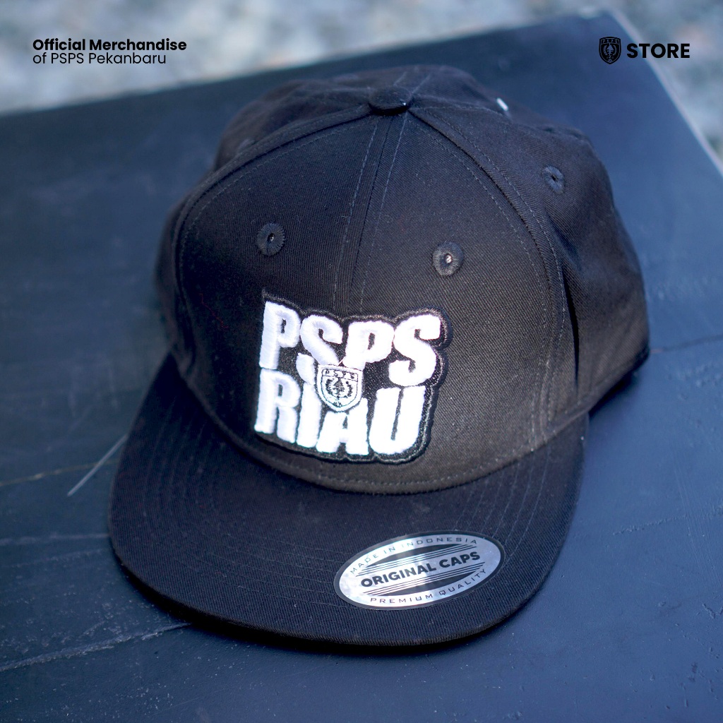 Topi Snapback PSPS Riau Black