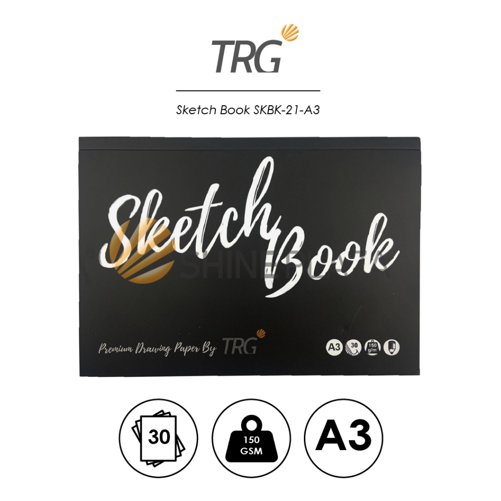 

KODE J89H TRG Sketchbook Sketch Drawing Book A3 15gsm SKBK21A3 Kertas Buku Gambar Sketsa 15 gsm TRG