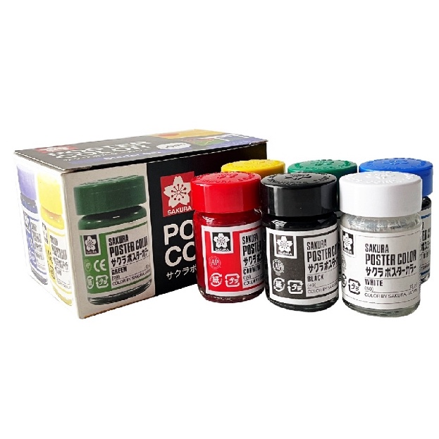 

KODE H92U Sakura 6x15ml Regular Starter Set Poster Color