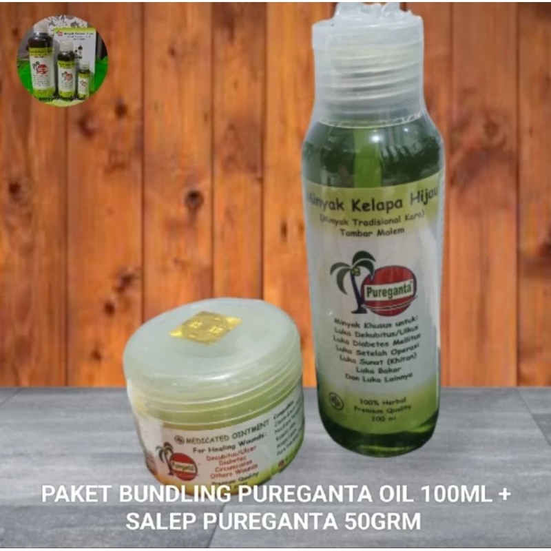 Pureganta Paket Bundling Obat Luka Ulkus Dekubitus Luka Sunat dan Lainnya