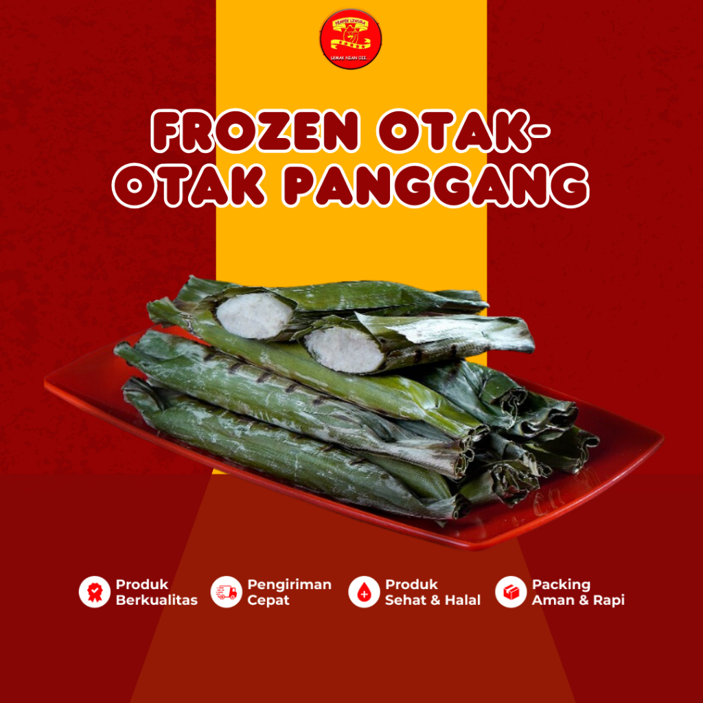 

Pempek Palembang Liwura Otak-Otak Panggang Frozen Food Isi 10 Pcs Homemade Lezat