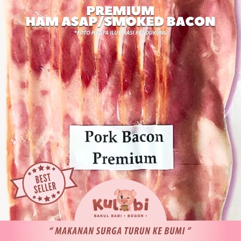

PREMIUM PORK BACON (LESS FAT) 500G