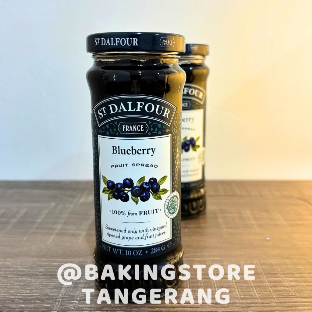 

Selai St. Dalfour Blueberry Jam Fruit Spread 10 Oz | 284 Gr
