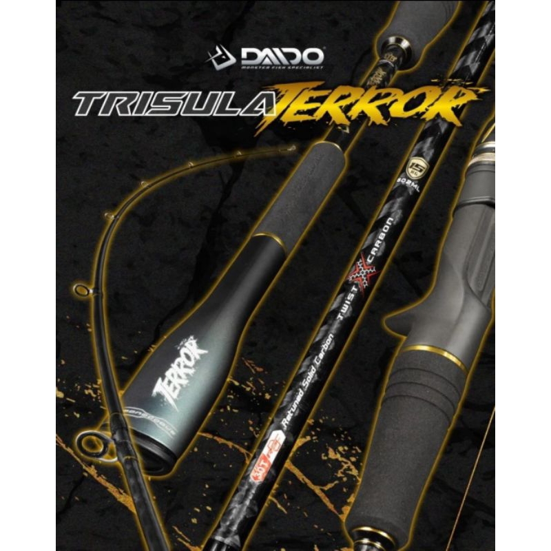 Joran pancing Daido TRISULA TERROR  jigging 180 cm Joran pancing Daido Trisula Terror PE 1-3/2-4/3-5