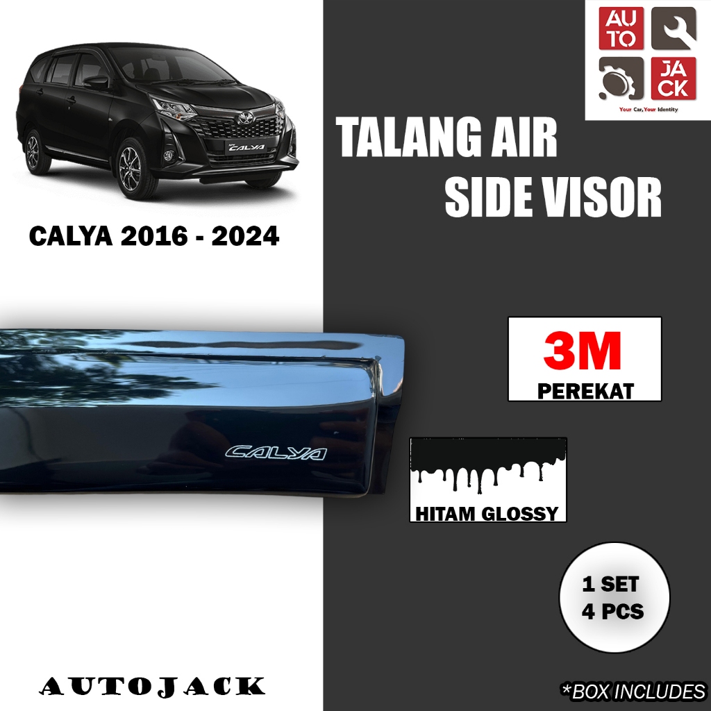 TALANG AIR CALYA 2016 - 2024 / SIDE VISOR CALYA / ACCESSORIES TOYOTA CALYA