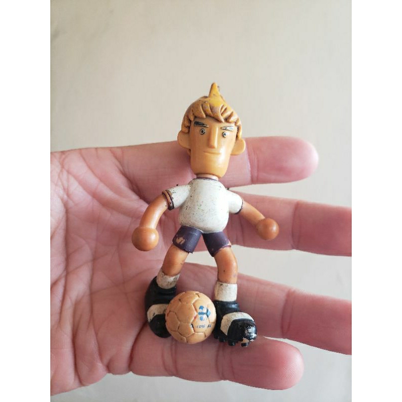 PEMAIN BOLA ACTION FIGURE JADUL JAMAN DULU FOOTBALL PLAYER GANCI GANTUNGAN KUNCI FOOTBAL PLAYER BALL