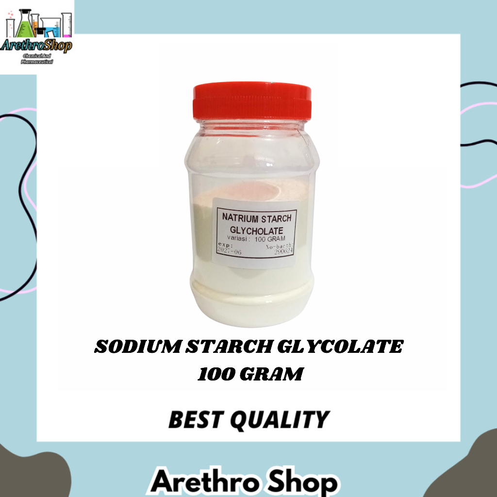 

SODIUM STARCH GLYCOLATE 100 GRAM BEST QUALITY