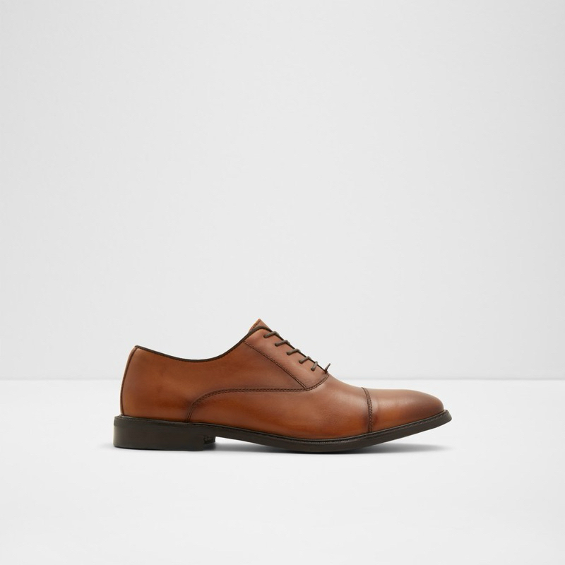 SEPATU OXFORD PRIA ALDO TERIMOND - BLACK & COGNAC