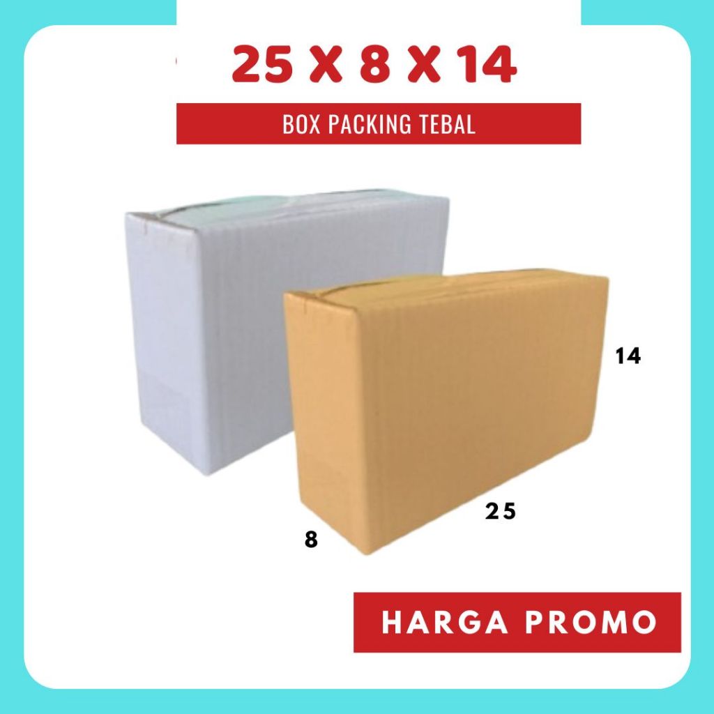 

Box 25x8x14 AMDK 120ml Isi 12 Kardus Packing Karton Dus Kotak Kemasan Air Minum Obat Madu