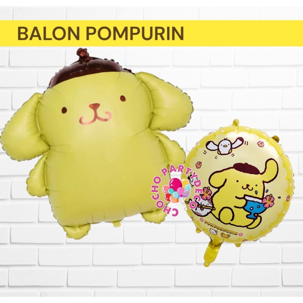 Balon POMPURIN / Balon Foil Pompurin Sanrio