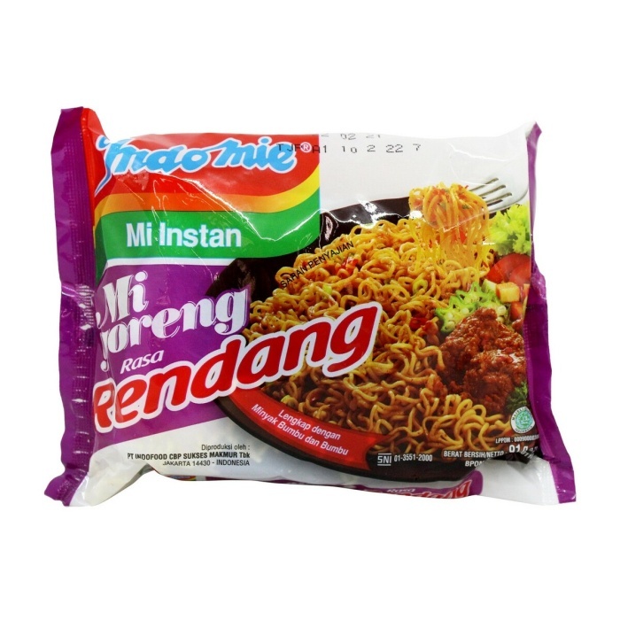 

INDOMIE GORENG RENDANG 85GR PROMO MURAH
