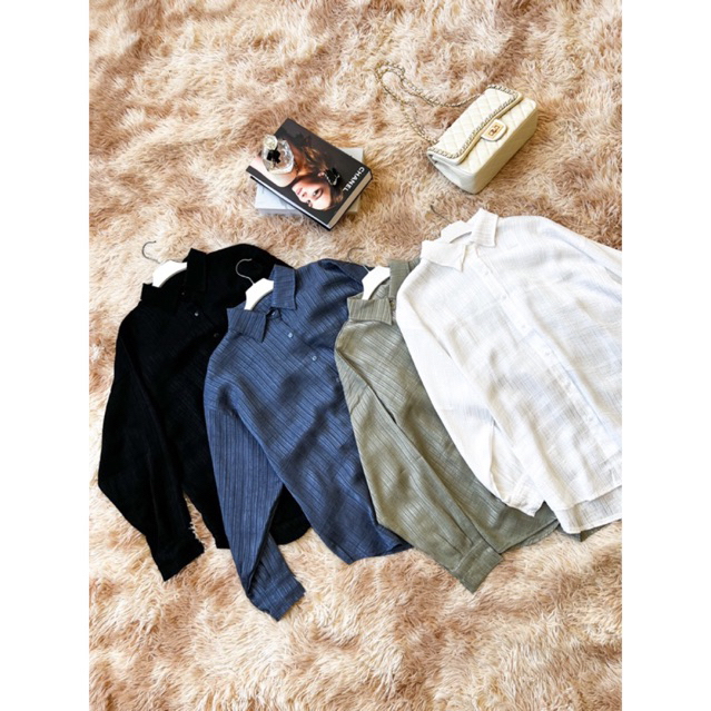 SUSAN BLOUSE || ATASAN IMPORT CANTIK || ATASAN TERBARU || KEMEJA ATASAN WANITA || BAHAN SHIMMER ||