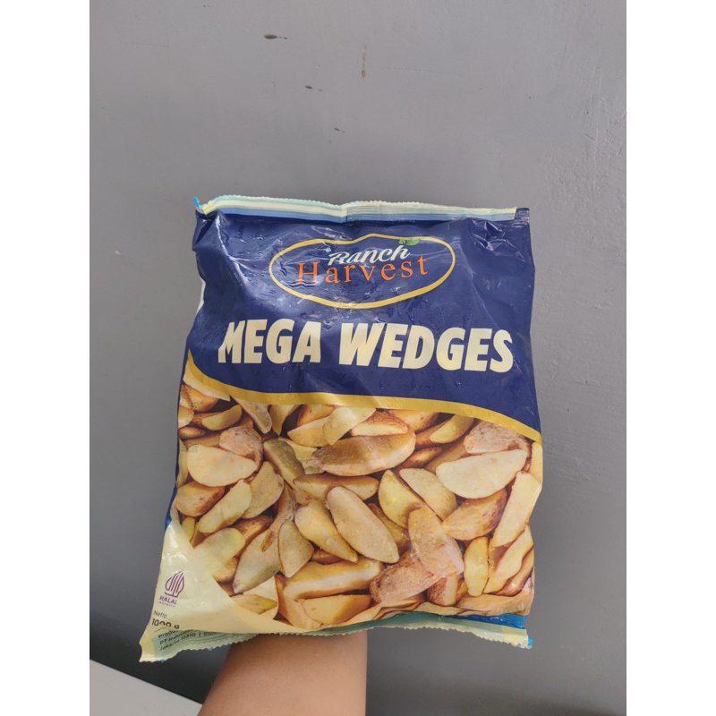 

KENTANG WEDGES RANCH HARVEST 1KG / KENTANG VIRAL / KENTANG VIRAL / KENTANG ENAK