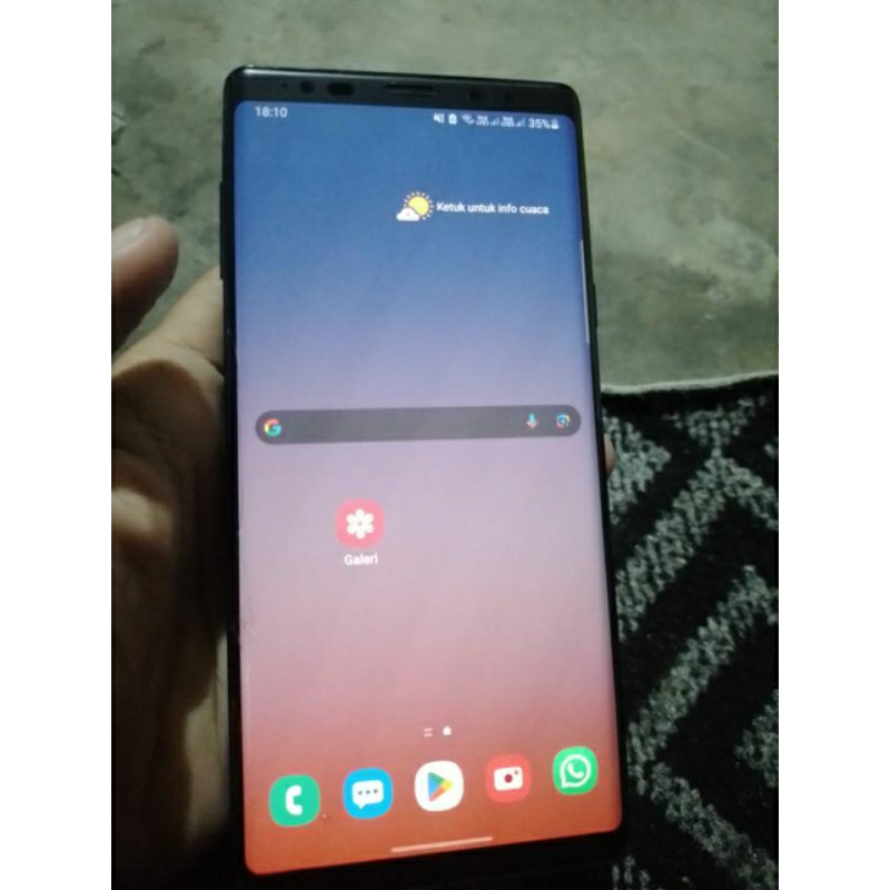 Samsung note 9 6/128 minus baca deskripsi