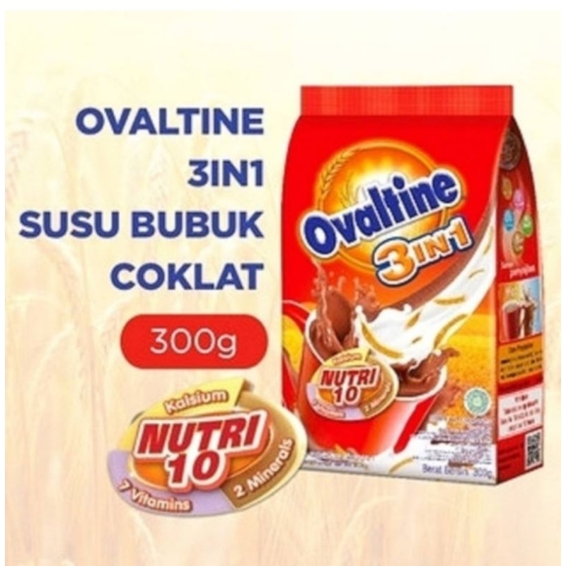 

Ovaltine 3 in 1 300 gram