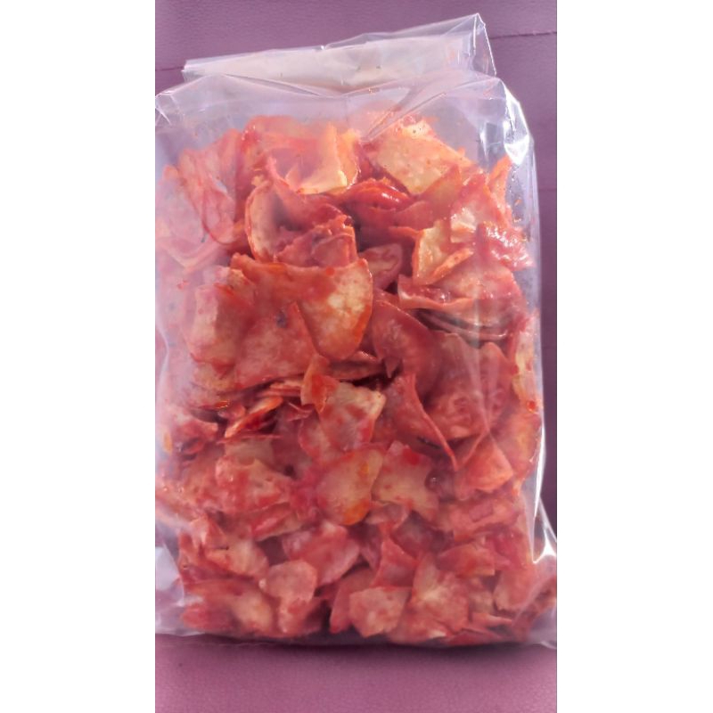 

kripik singkong viral/pedas/gurih