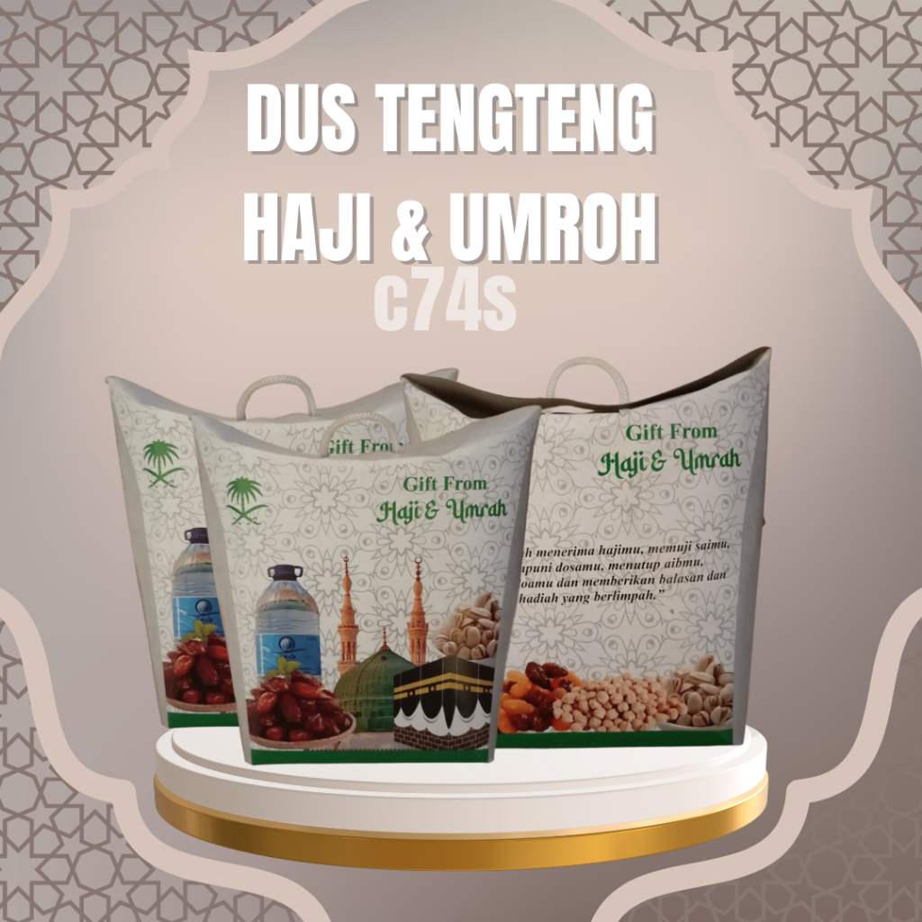 

dus teng teng untuk oleh oleh haji dan umroh | 1pack isi 50 pcs