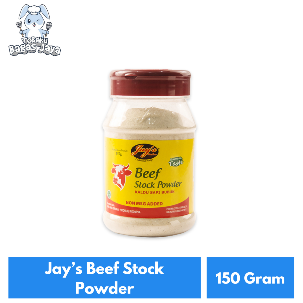 

Jays Beef Stock Powder 150 Gram