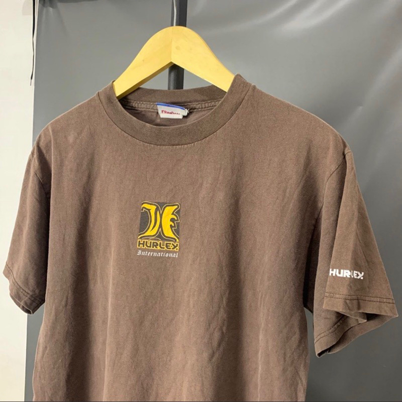 Kaos Vintage Skateboarding 90s HURLEY International Surfing