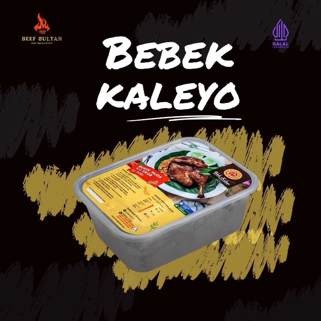 Bebek Kaleyo Utuh Ukuran Sedang | Bebek Muda Kaleyo Frozen Siap Masak | Daging Bebek Goreng Frozen |