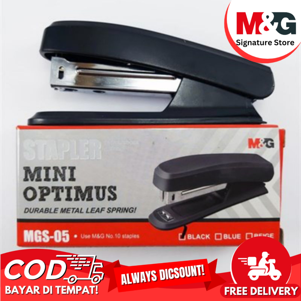 

Hekter Mini Optimus M&G Stapler Mini Optimus MGS-05 ABSN2669 Beragam Warna - Satuan