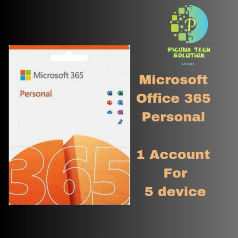 Microsoft 365 Account Personal Original License