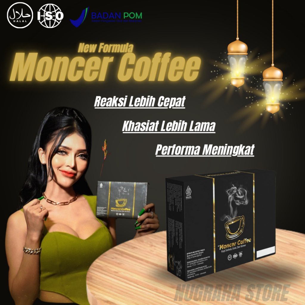 

Kopi Monceer Coffee - Kopi Vitalitas Pria Dewasa | Ekstrak Ginseng | Guarana