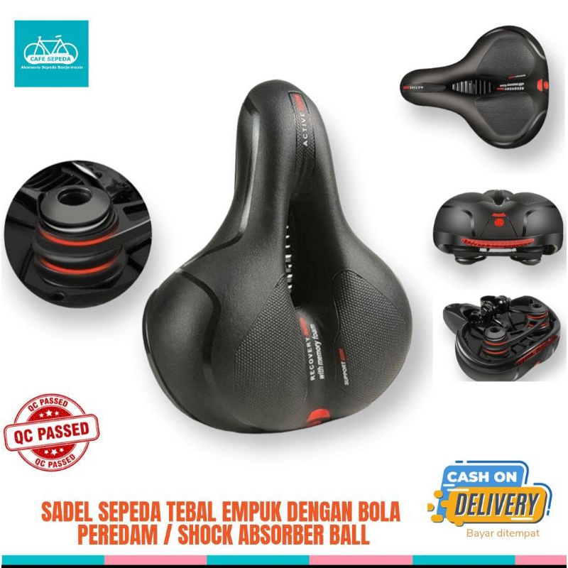 SADEL SEPEDA LIPAT / MINION / MTB EMPUK LEBAR