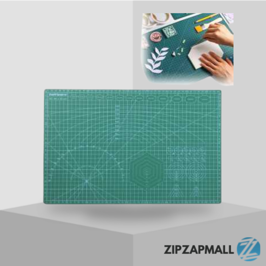 

Alas Potong Work Cutting Mat Pad A3 45x30cm/Alas Potong Kertas Kain Garis Kotak Akurat Simetris