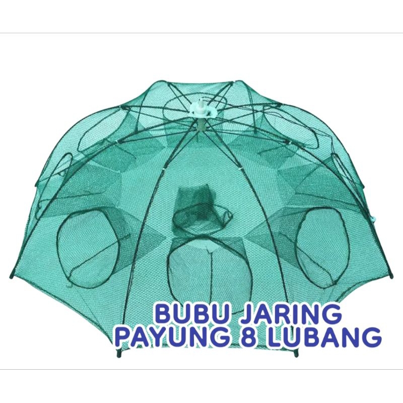 Bubu perangkap ikan payung 8 lobang