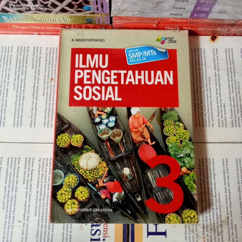 ILMU PENGETAHUAN SOSIAL UNTUK SMP KELAS 9 Wardiyatmoko