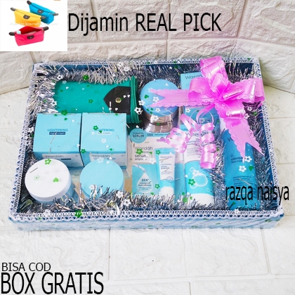 Paket Hantaran Nikah Wardah / COD Paket Kosmetik Wardah Seserahan nikah