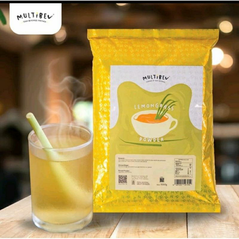 

MultiBev Lemongrass Powder 1kg - Minuman bubuk rasa Sereh