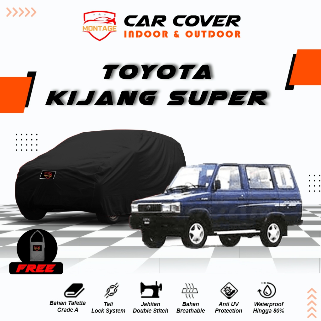 Body Cover Mobil Kijang Super Long / Sarung Mobil Kijang Super Short / Penutup Mobil Kijang Super