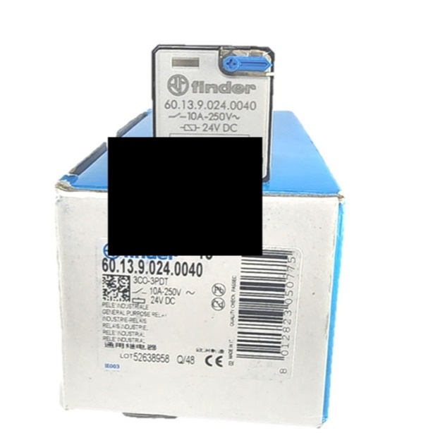 Finder relay 60.13.9.024.0040 Finder 60.13 3C0-3PDT 10A coil 24Vdc