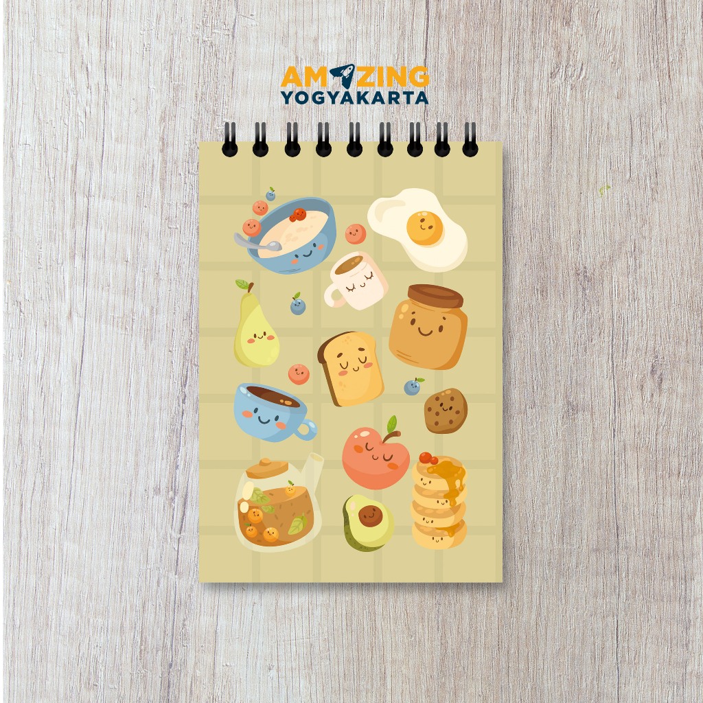 

Blocknote / Notebook / Foods