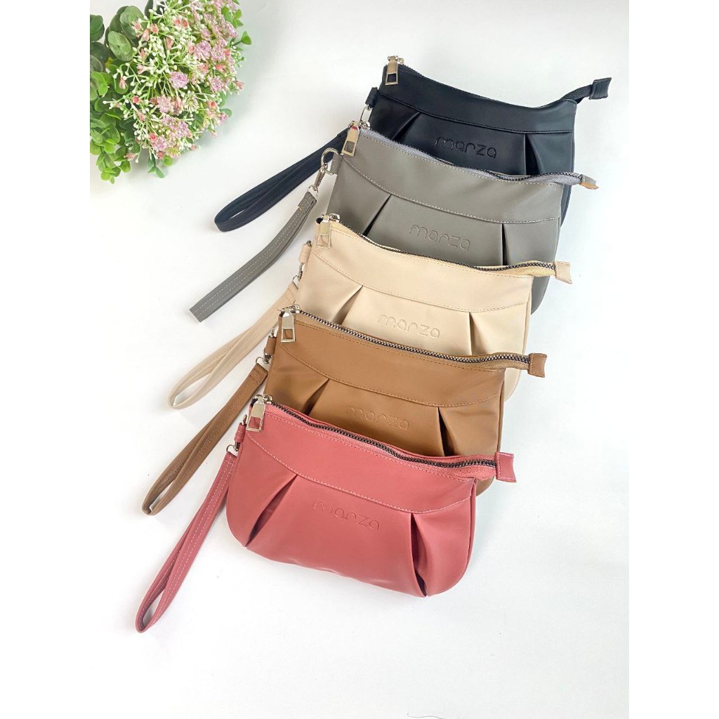 Hamzastore - Denisa pouch / pouch wanita / dompet wanita / dompet premium / tas wanita