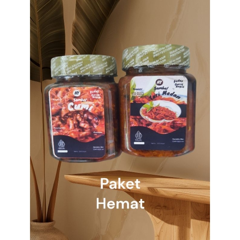 

PAKET HEMAT / SAMBEL CUMI / SAMBEL TERI MEDAN Kemasan 200 Gram