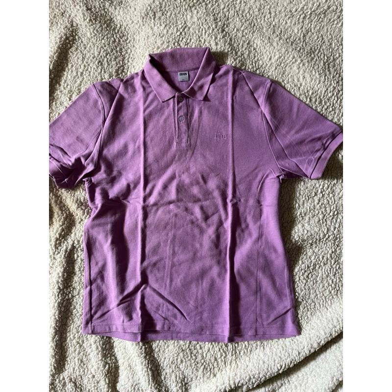 kaos polo ungu | lilac poli shirt