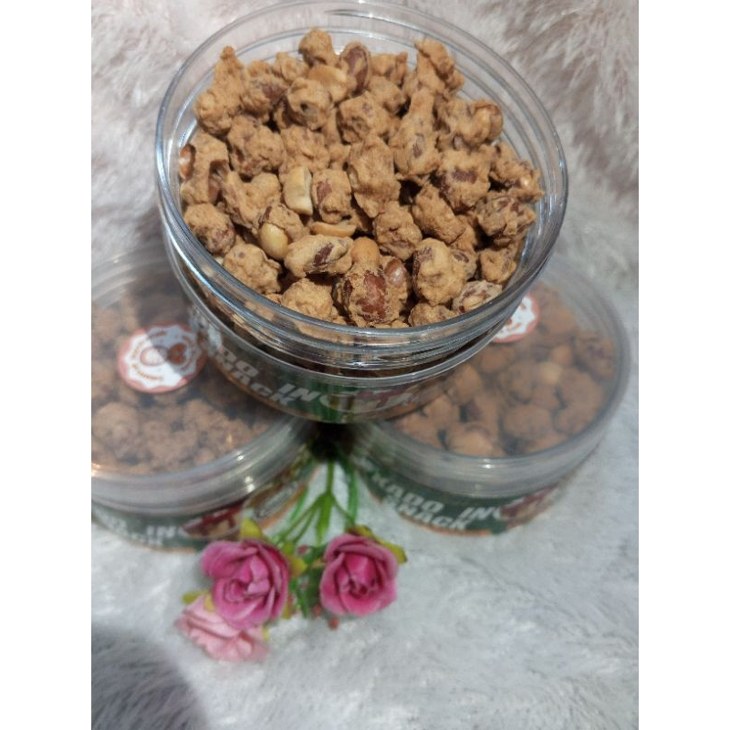 

bundle isi 3 toples kacang telor Medan manis gurih 300gr murah