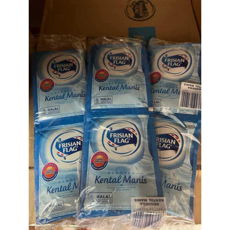 

Frisian Flag Susu Kental Manis (isi 6 pcs)