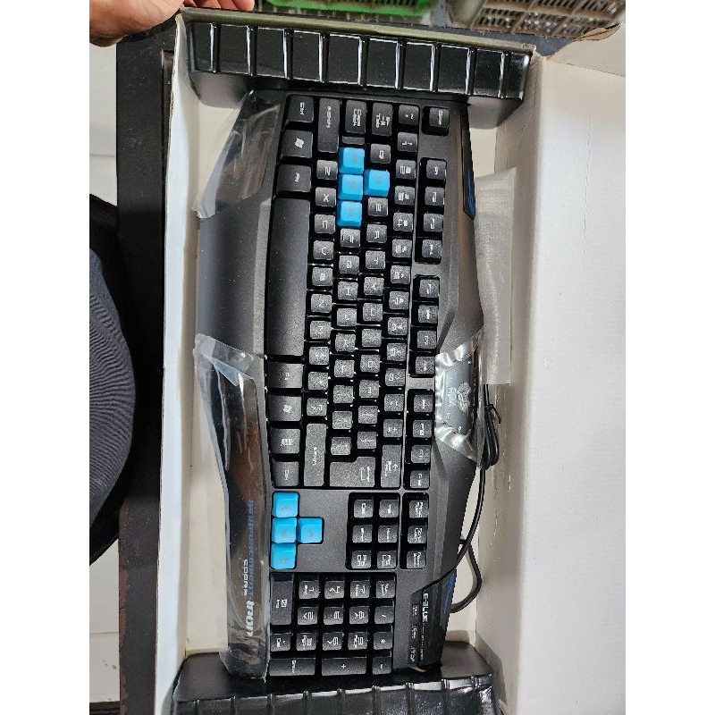Keyboard + mouse gaming E-Blue. Reinforcemen-iron cobra series