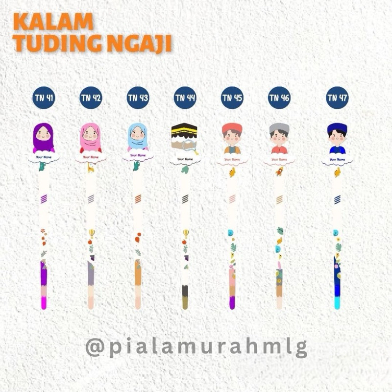 

Tuding Ngaji - Kalam Ngaji - Duding Ngaji Anak Akrilik Custom Nama Free Design