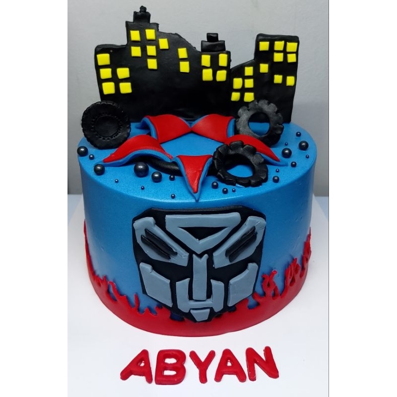 

Kue Ulang Tahun / Tart Cake Tema robot