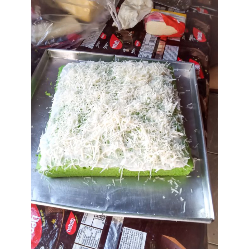 

roti pandan tabur keju