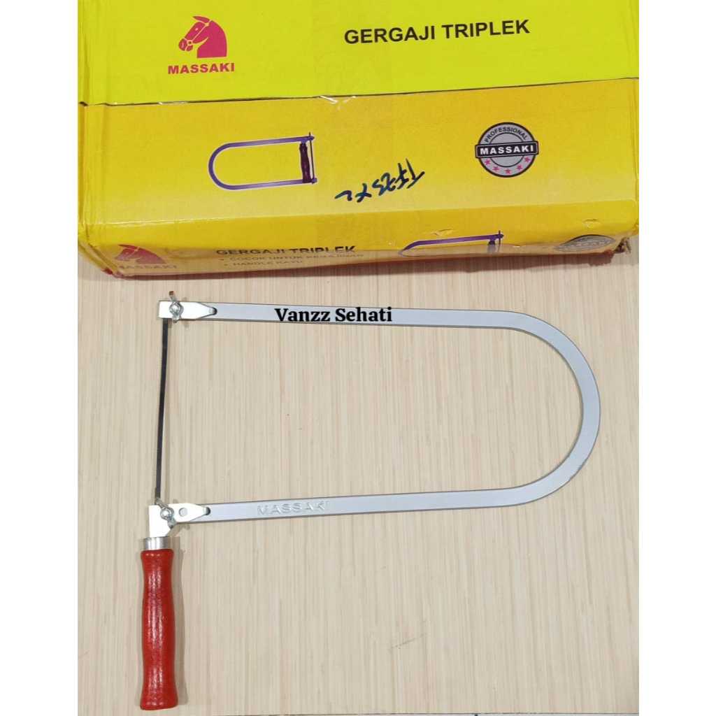 Gergaji Triplek, Gergaji U (Gagang + Mata) Set.