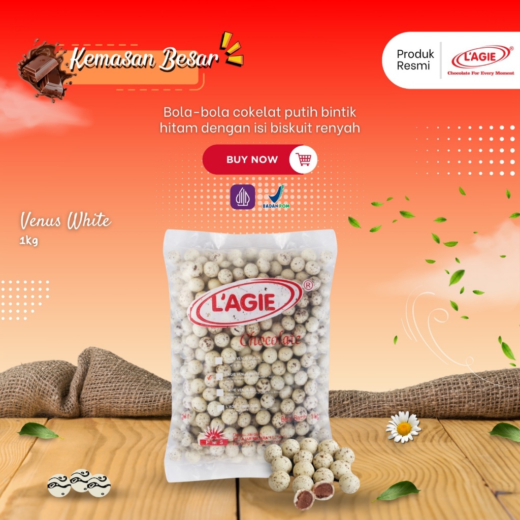 

LAGIE VENUS WHITE 1KG